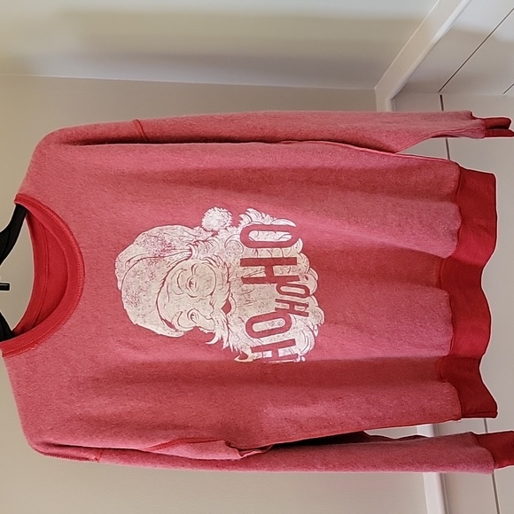 the soft shirt Tops - Santa reverse sweatshirt